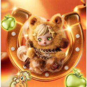 POP MART SKULLPANDA × My Little Pony Series Plush - (Applejack)